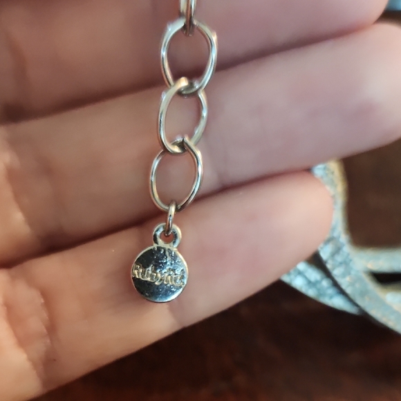 Silvertone And Black Bracelets - Picture 3 of 7